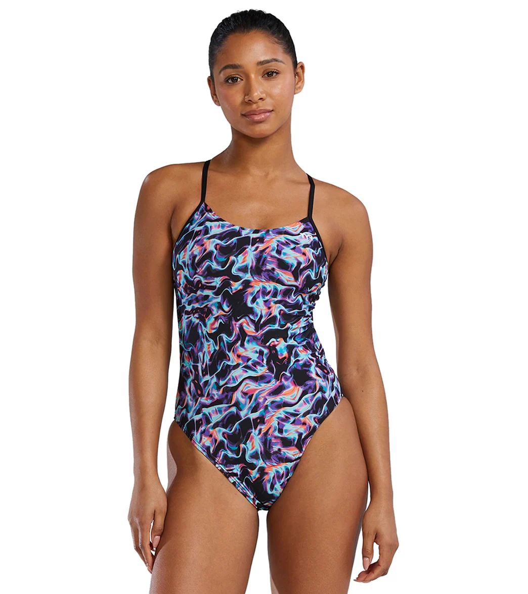 TYR Women's Energia Cutoutfit Durafast Elite One Piece Swimsuit - Image 21