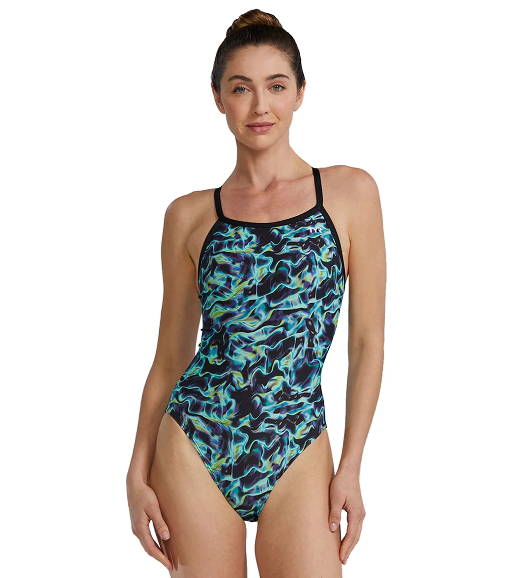 TYR Women's Energia Diamondfit Durafast Elite One Piece Swimsuit - Image 2