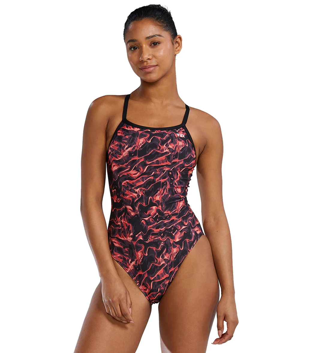 TYR Women's Energia Diamondfit Durafast Elite One Piece Swimsuit - Image 9