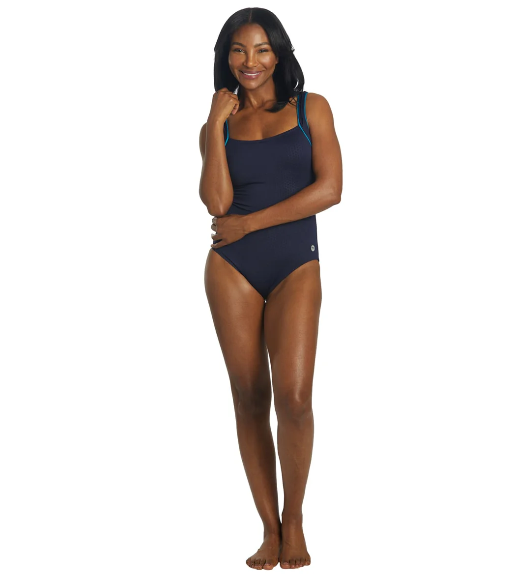 TYR Women's Hexa Square Neck Controlfit One Piece Swimsuit - Image 4