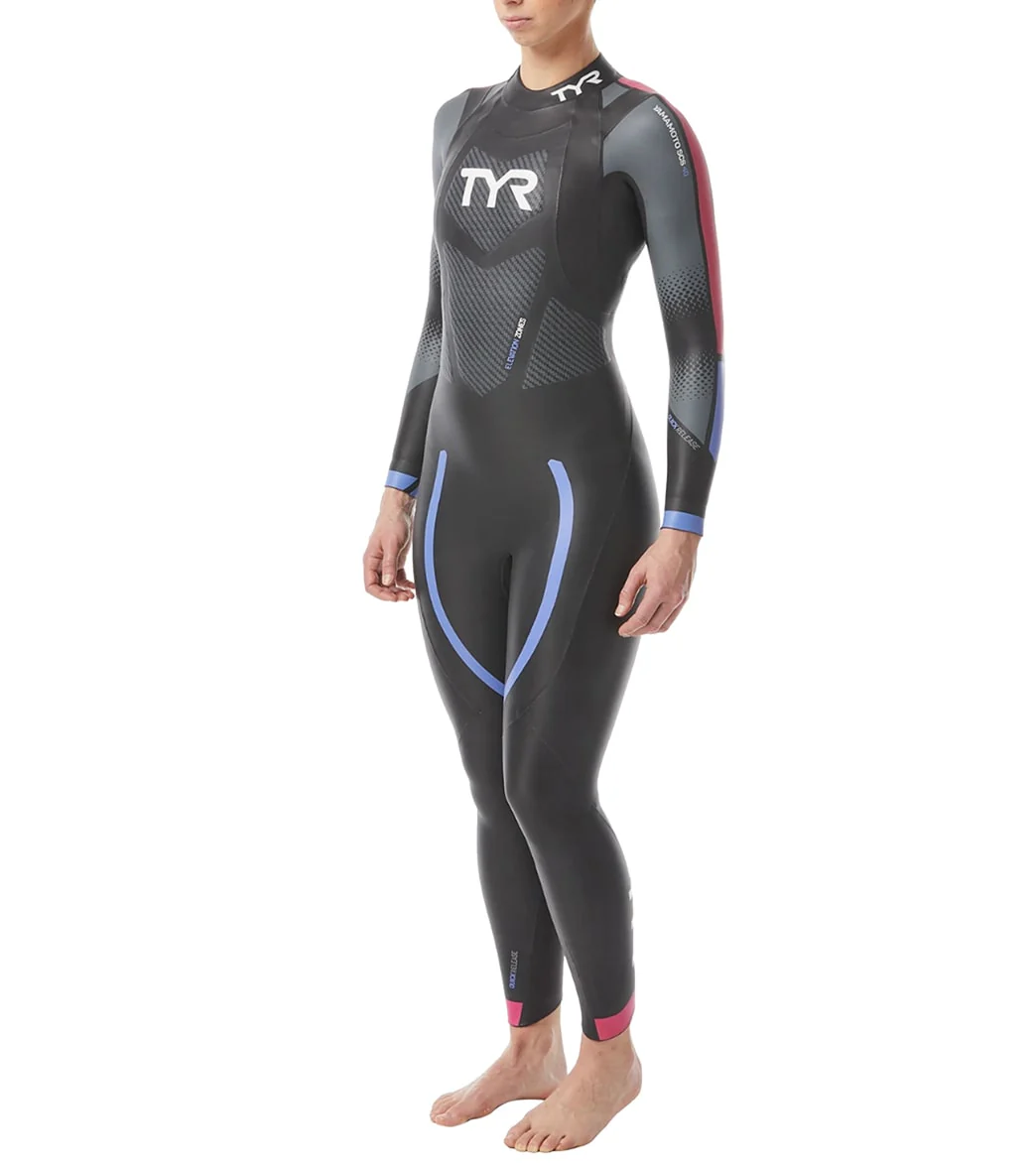 TYR Women's Hurricane Cat 3 Fullsleeve Triathlon Wetsuit - Image 11