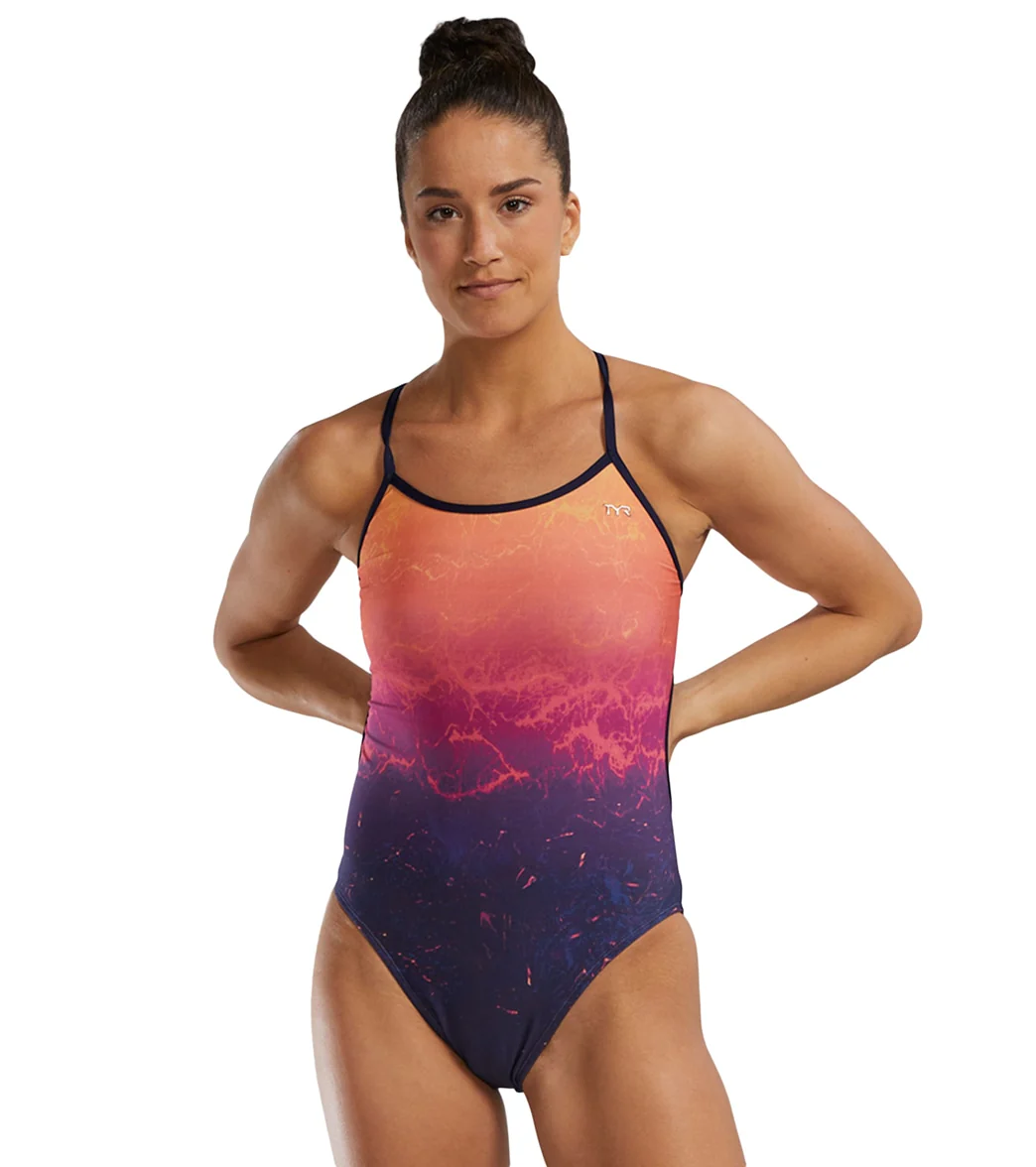 TYR Women's Infrared Trinityfit One Piece Swimsuit - Image 9