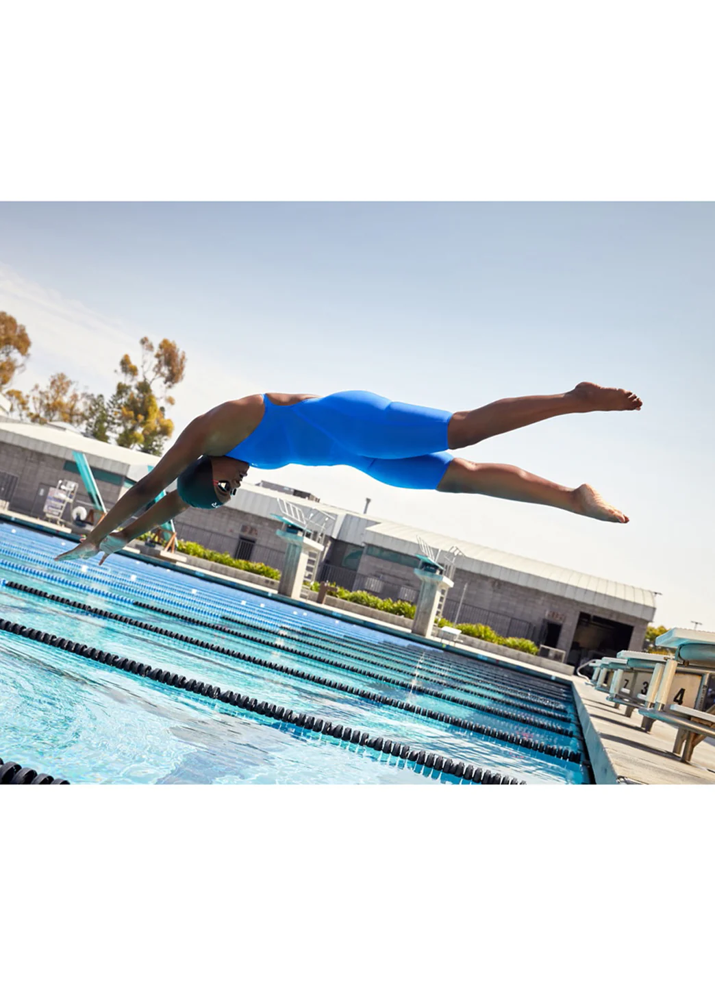 TYR Women's Invictus Open Back Tech Suit Swimsuit - Image 9
