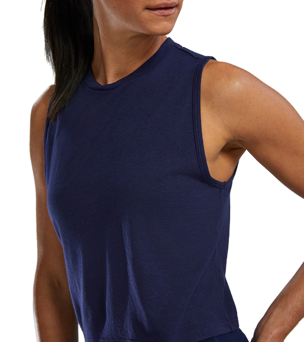 TYR Women's Lightweight Ultrasoft Crop Tank Top - Image 45