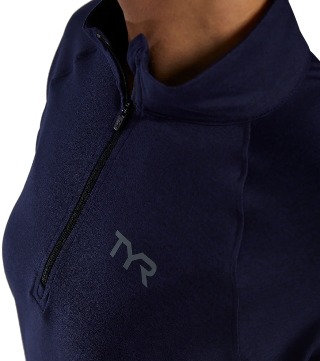 TYR Women's Long Sleeve Quarter Zip - Image 11