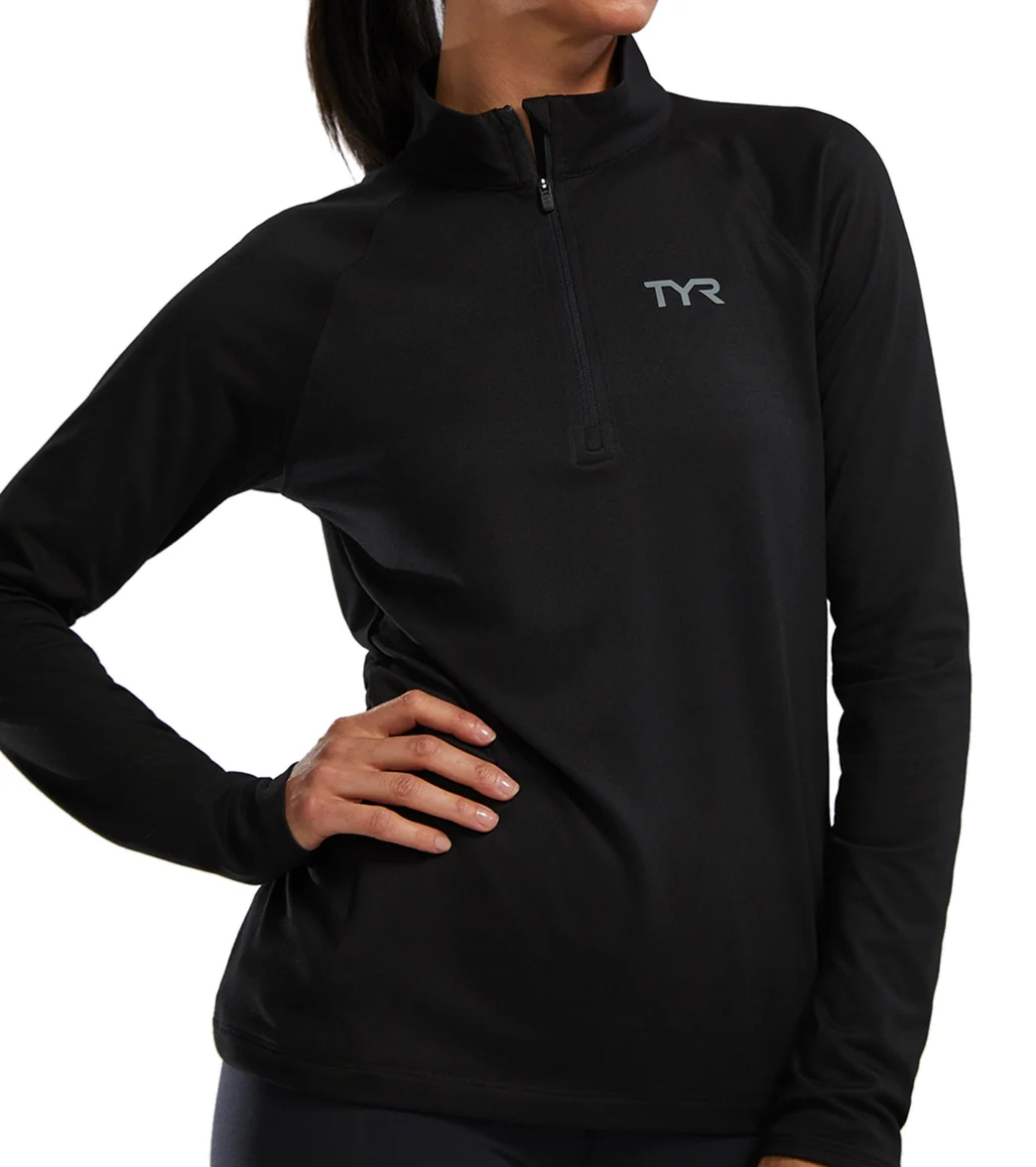 TYR Women's Long Sleeve Quarter Zip - Image 24