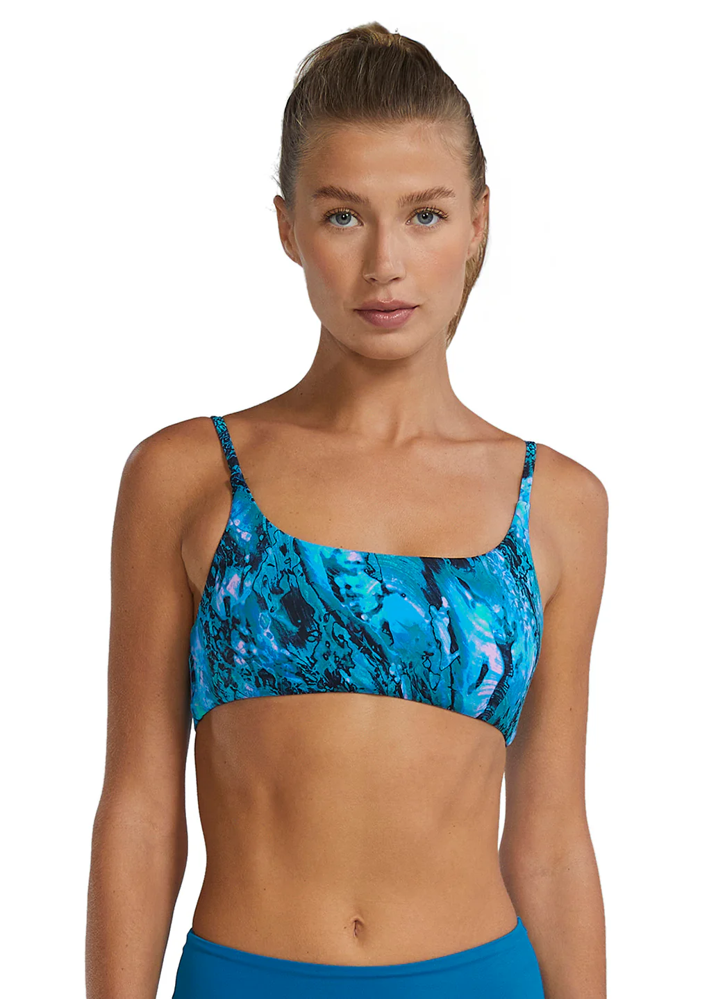 TYR Women's Prismatic Nia Scoop Neck Bikini Top - Image 2