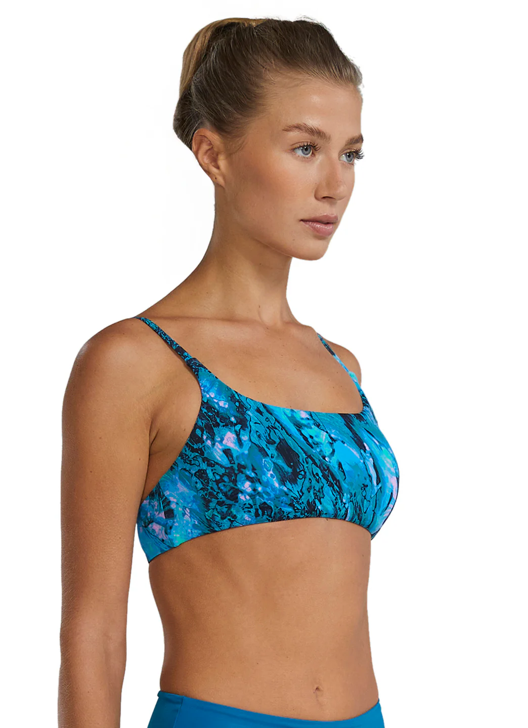 TYR Women's Prismatic Nia Scoop Neck Bikini Top - Image 3