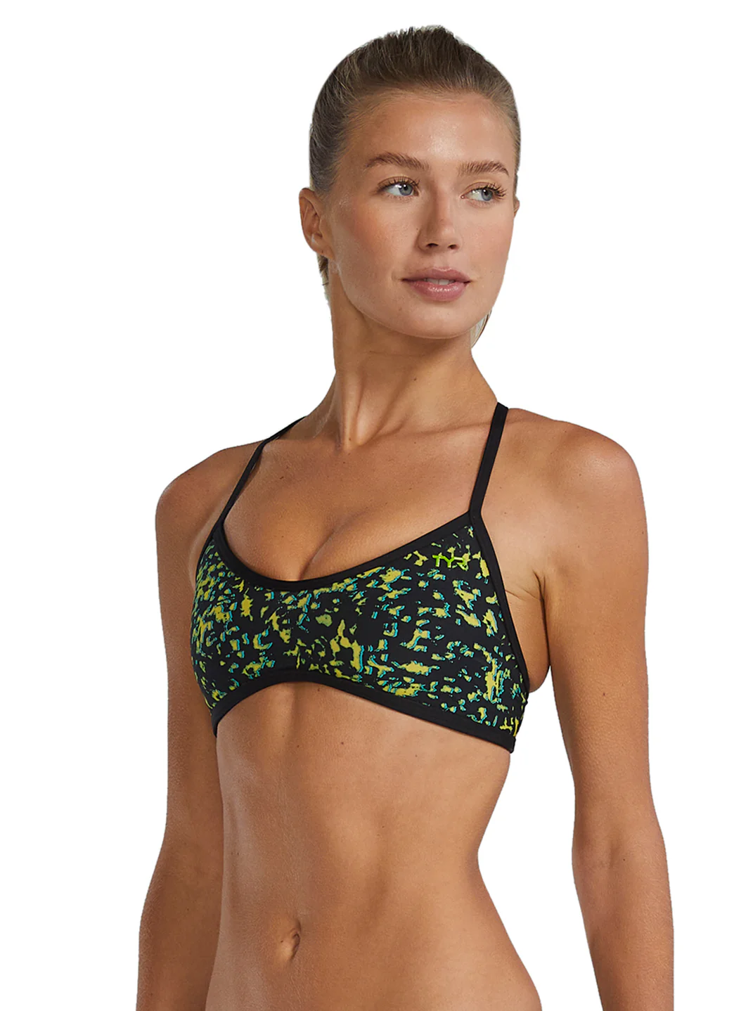 TYR Women's Ruis Durafast Elite Trinity Bikini Top - Image 6