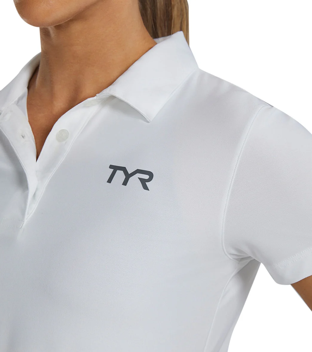 TYR Women's Short Sleeve Polo - Image 25