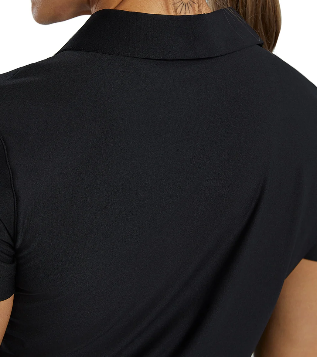 TYR Women's Short Sleeve Polo - Image 6