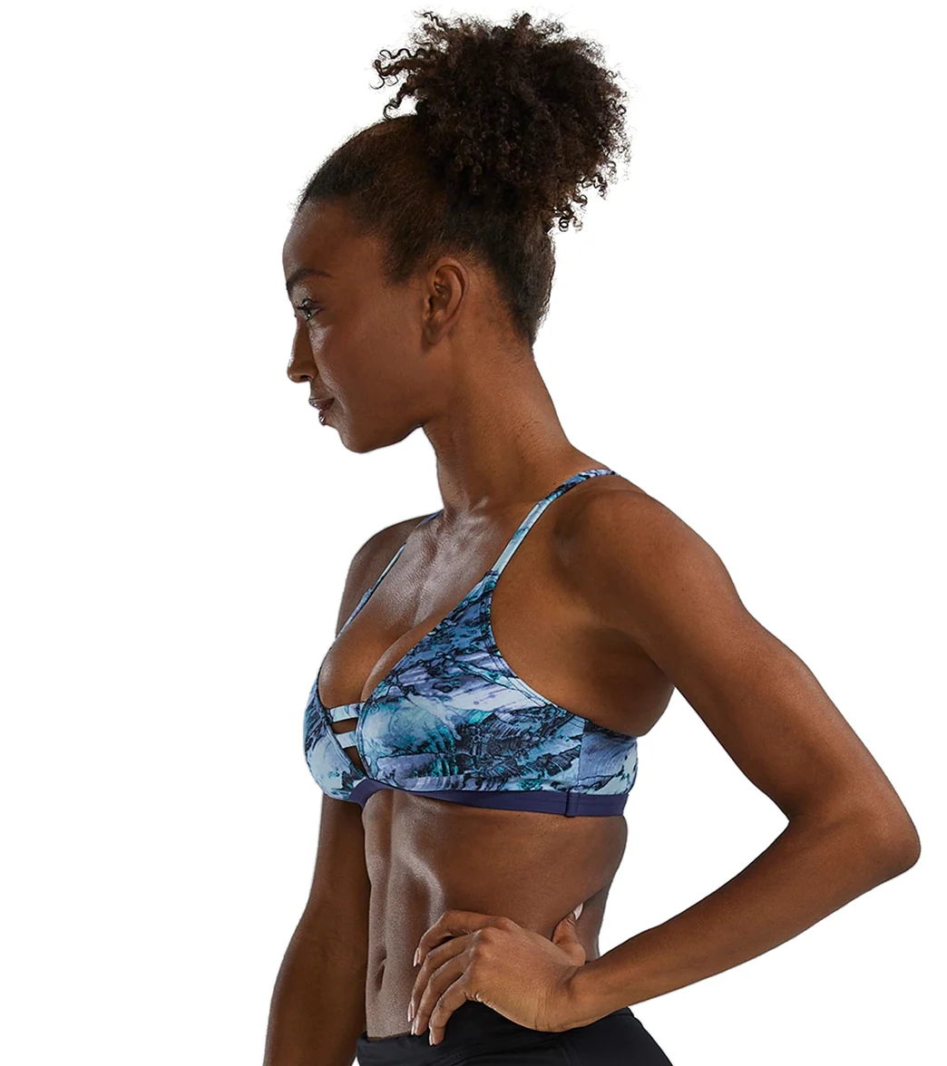 TYR Women's Solid Cara Bralette Bikini Top - Image 6
