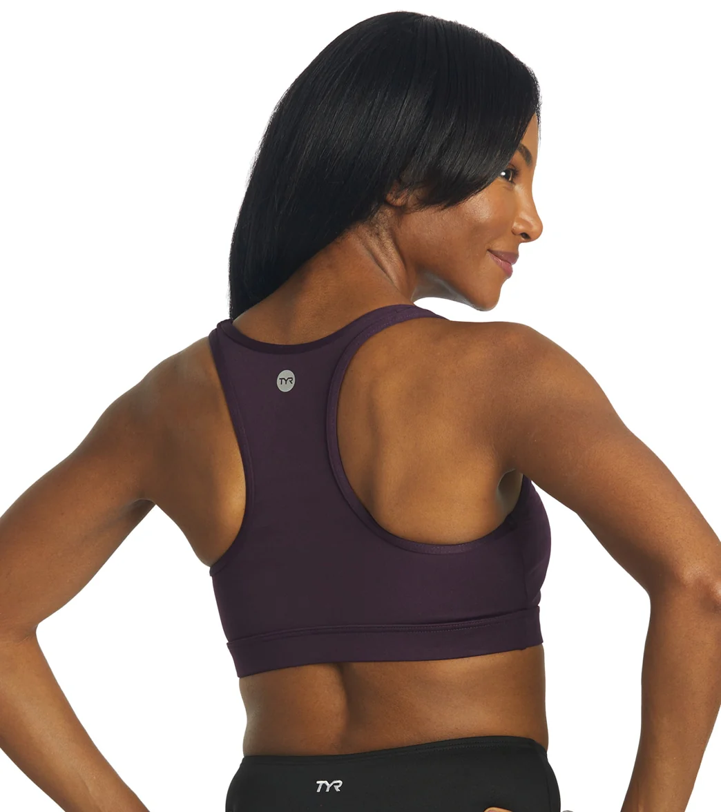 TYR Women's Solid Lyn Racerback Bikini Top - Image 3
