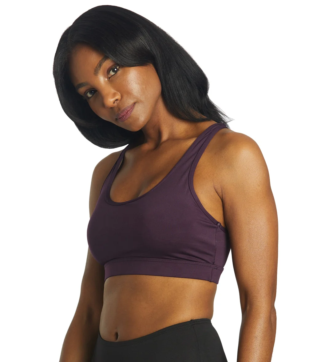 TYR Women's Solid Lyn Racerback Bikini Top - Image 5