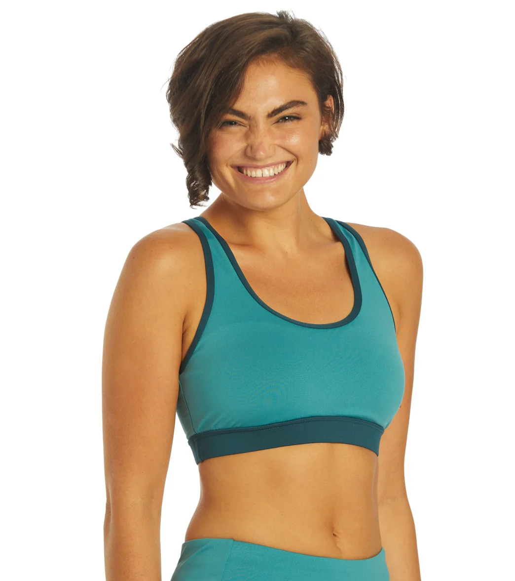 TYR Women's Solid Lyn Racerback Bikini Top - Image 9