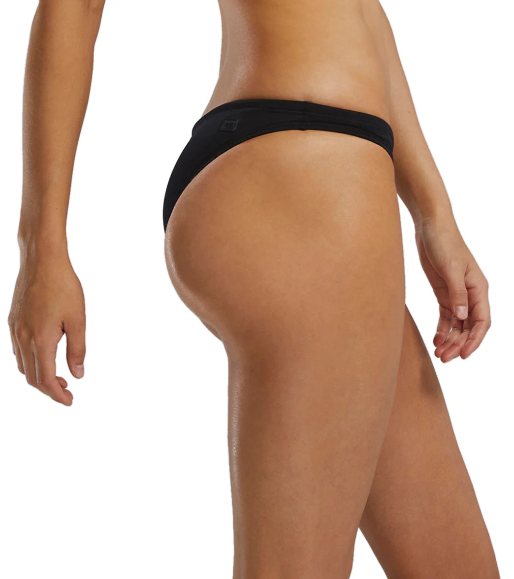 TYR Women's Solid Mini Bikini Bottom - Image 15