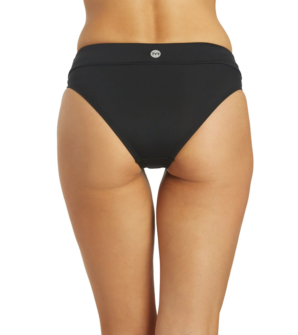 TYR Women's Solid Riva Classic Bikini Bottom - Image 10