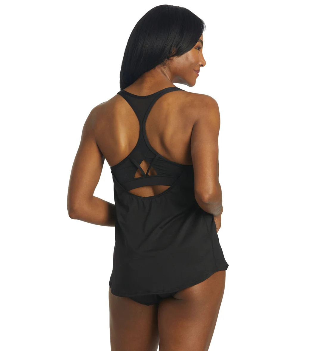 TYR Women's Solid Taylor Tankini Top - Image 10