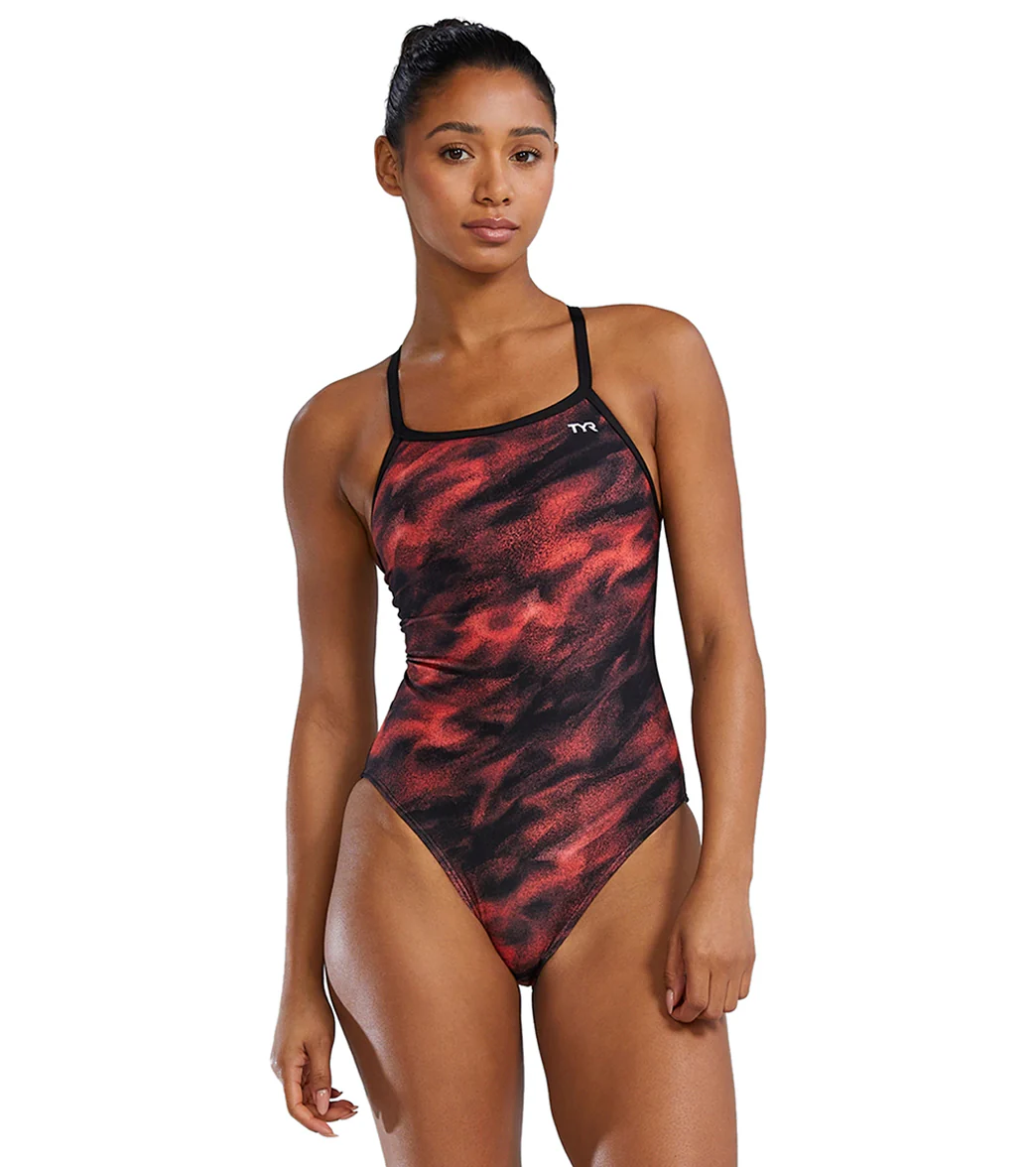TYR Women's Soren Diamondfit Durafast Elite One Piece Swimsuit - Image 14