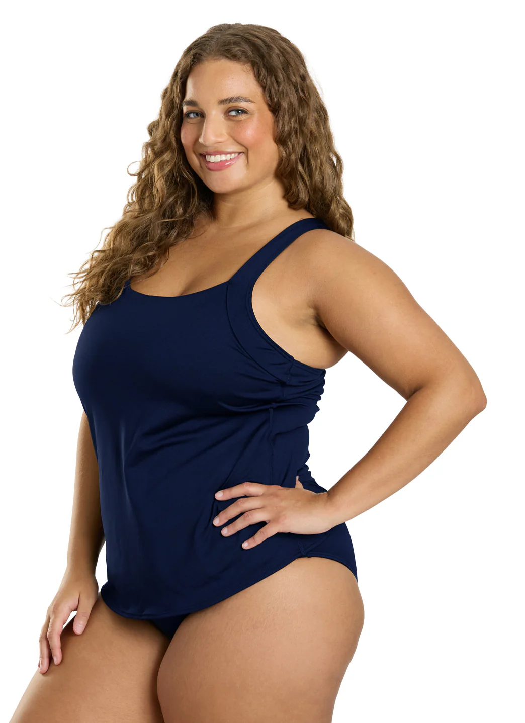 TYR Women's Square Neck Durafast Elite Tankini Top - Image 10