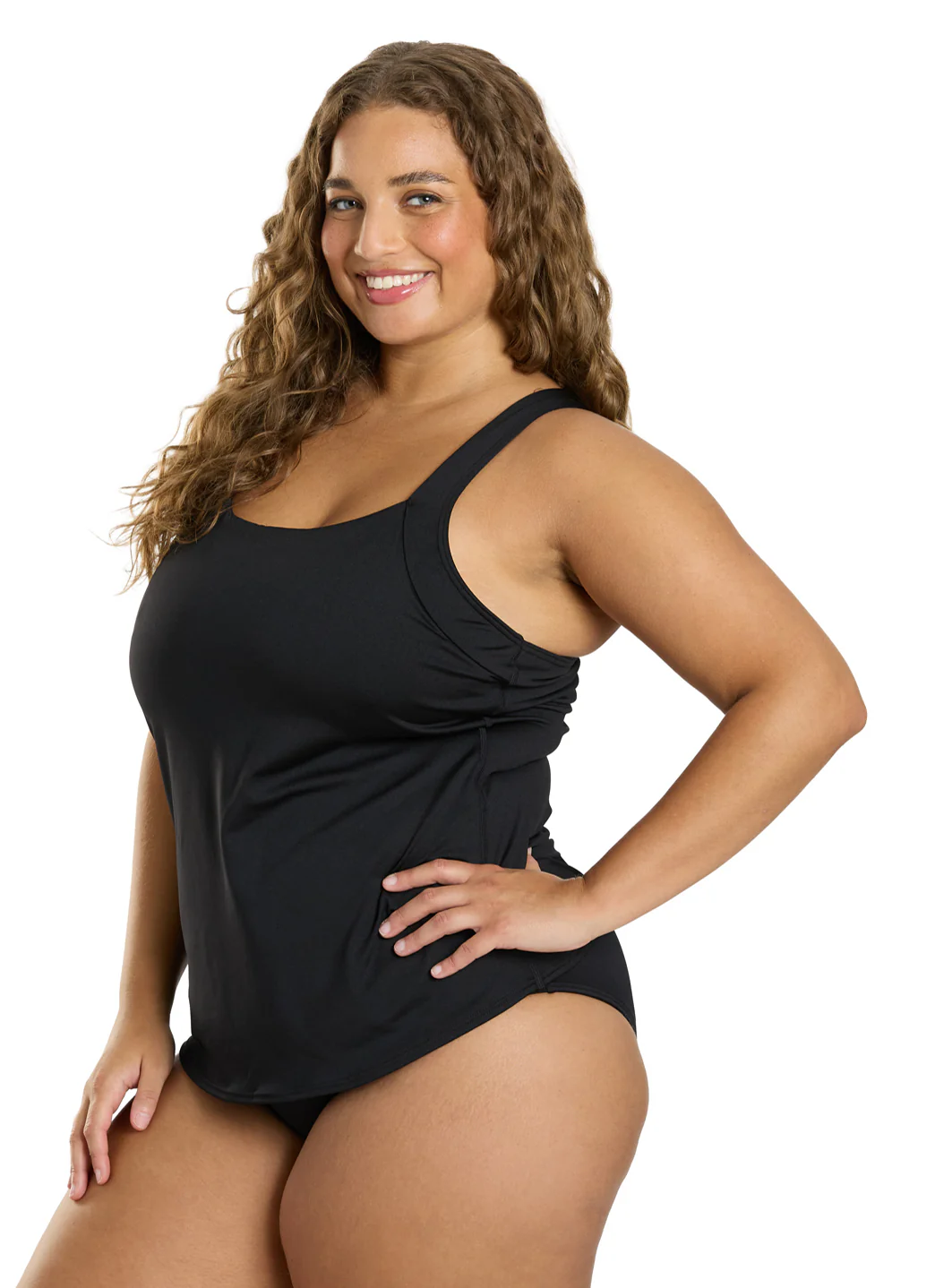 TYR Women's Square Neck Durafast Elite Tankini Top - Image 25