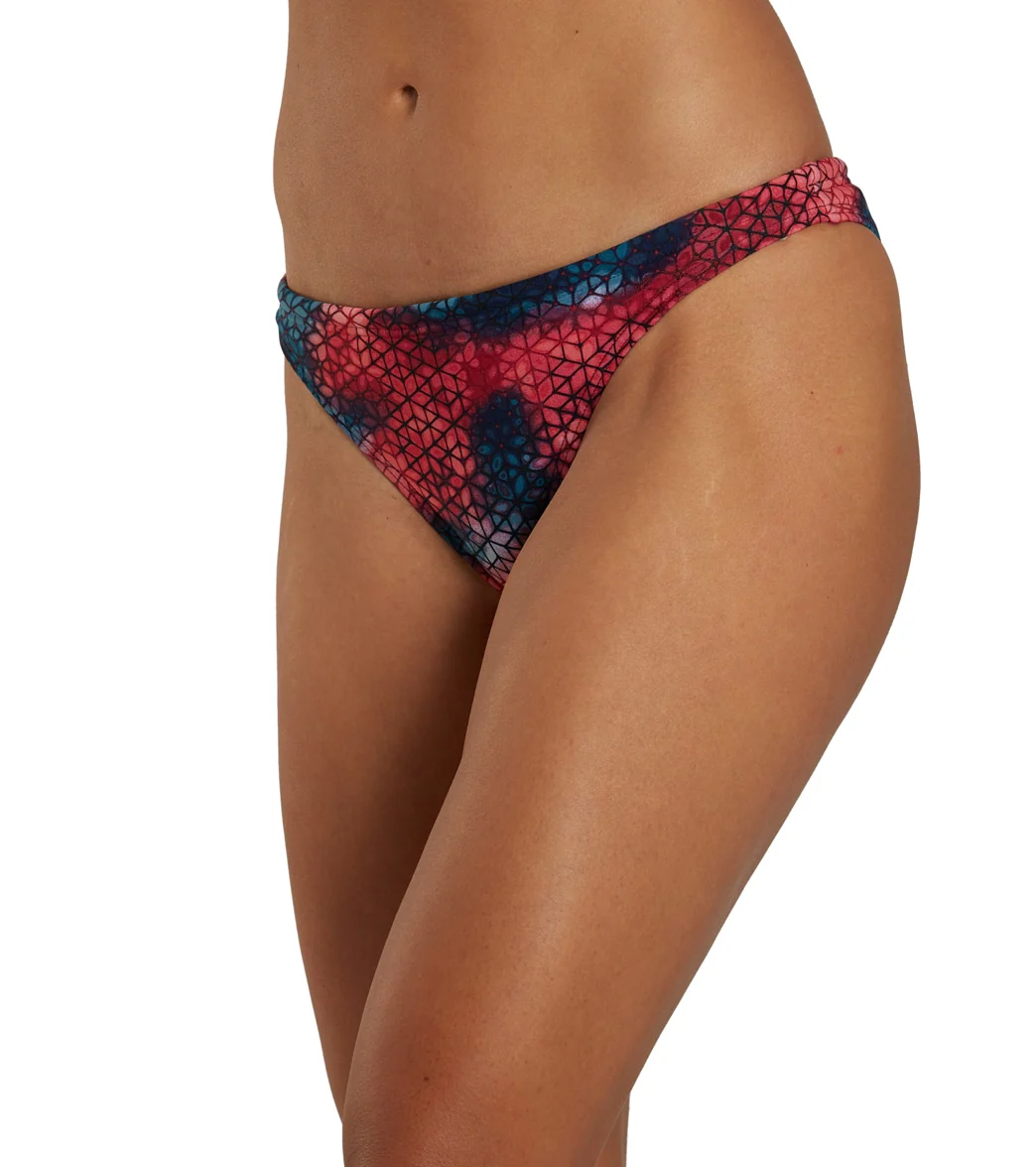 TYR Women's Starhex Mini Bikini Bottom - Image 5