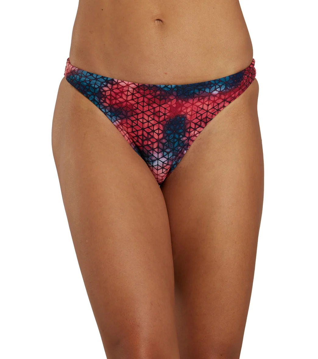 TYR Women's Starhex Mini Bikini Bottom - Image 7