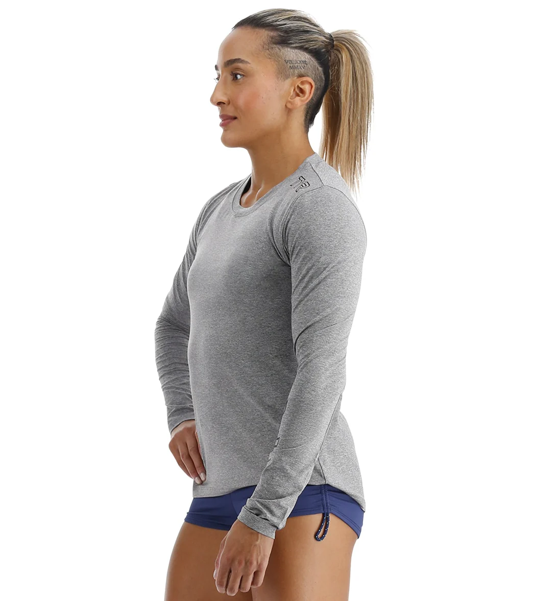 TYR Women's SunDefense Long Sleeve UPF 50+ Swim Shirt - Image 24