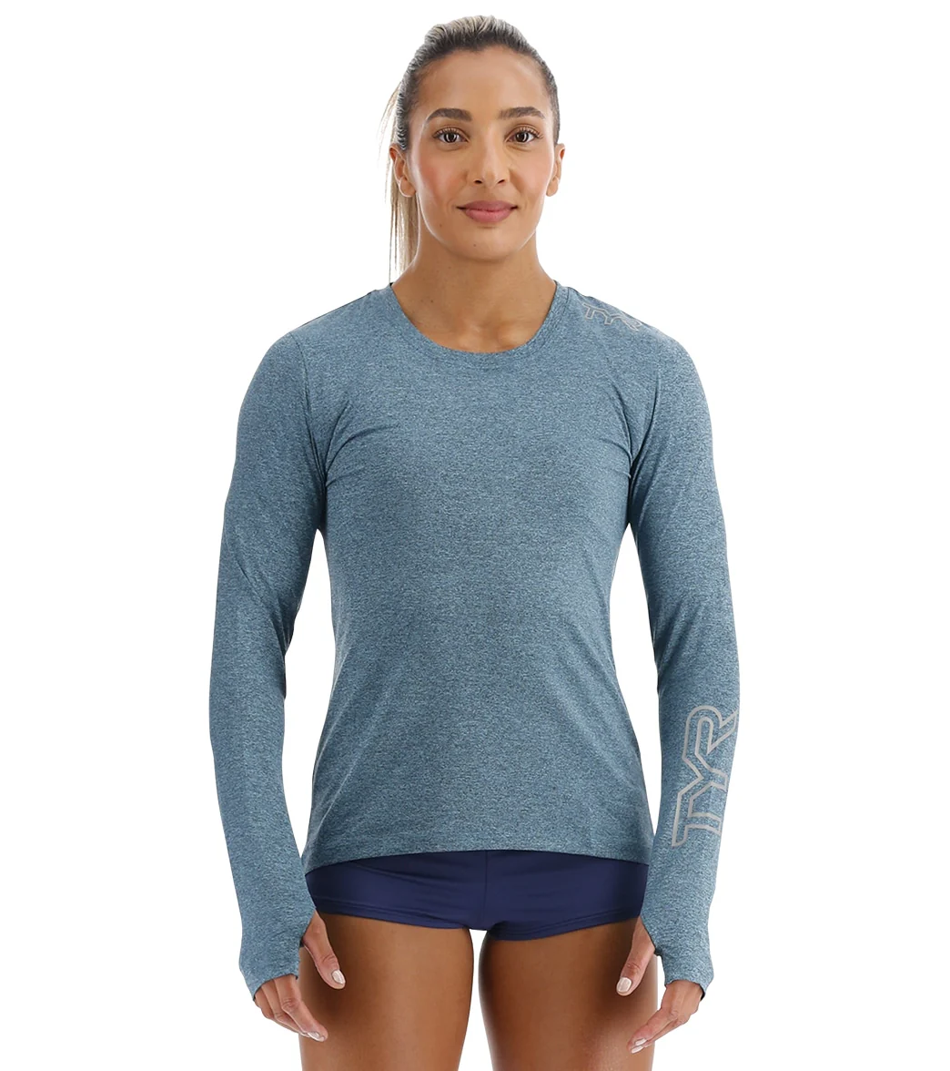 TYR Women's SunDefense Long Sleeve UPF 50+ Swim Shirt - Image 35
