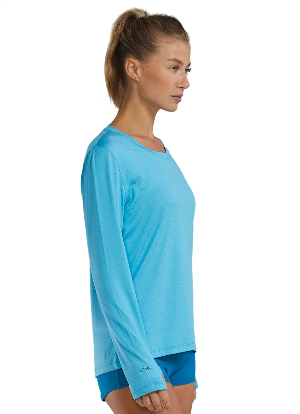 TYR Women's SunDefense Long Sleeve UPF 50+ Swim Shirt - Image 63