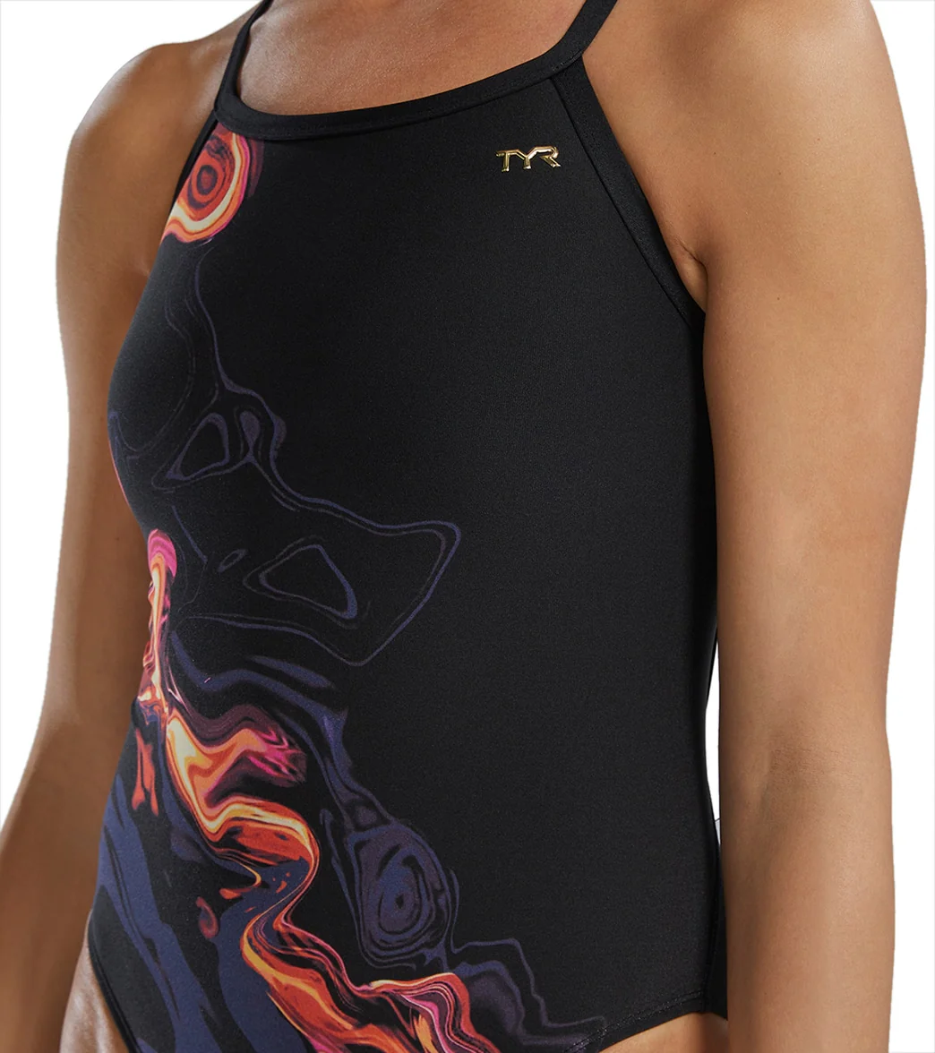 TYR Women's Torch Diamondfit One Piece Swimsuit - Image 7