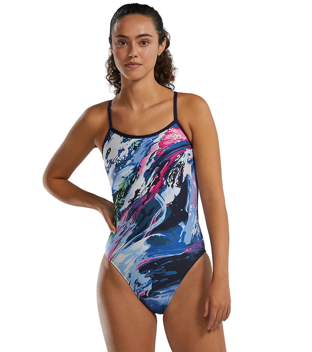TYR Women's Transient Trinityfit One Piece Swimsuit - Image 7