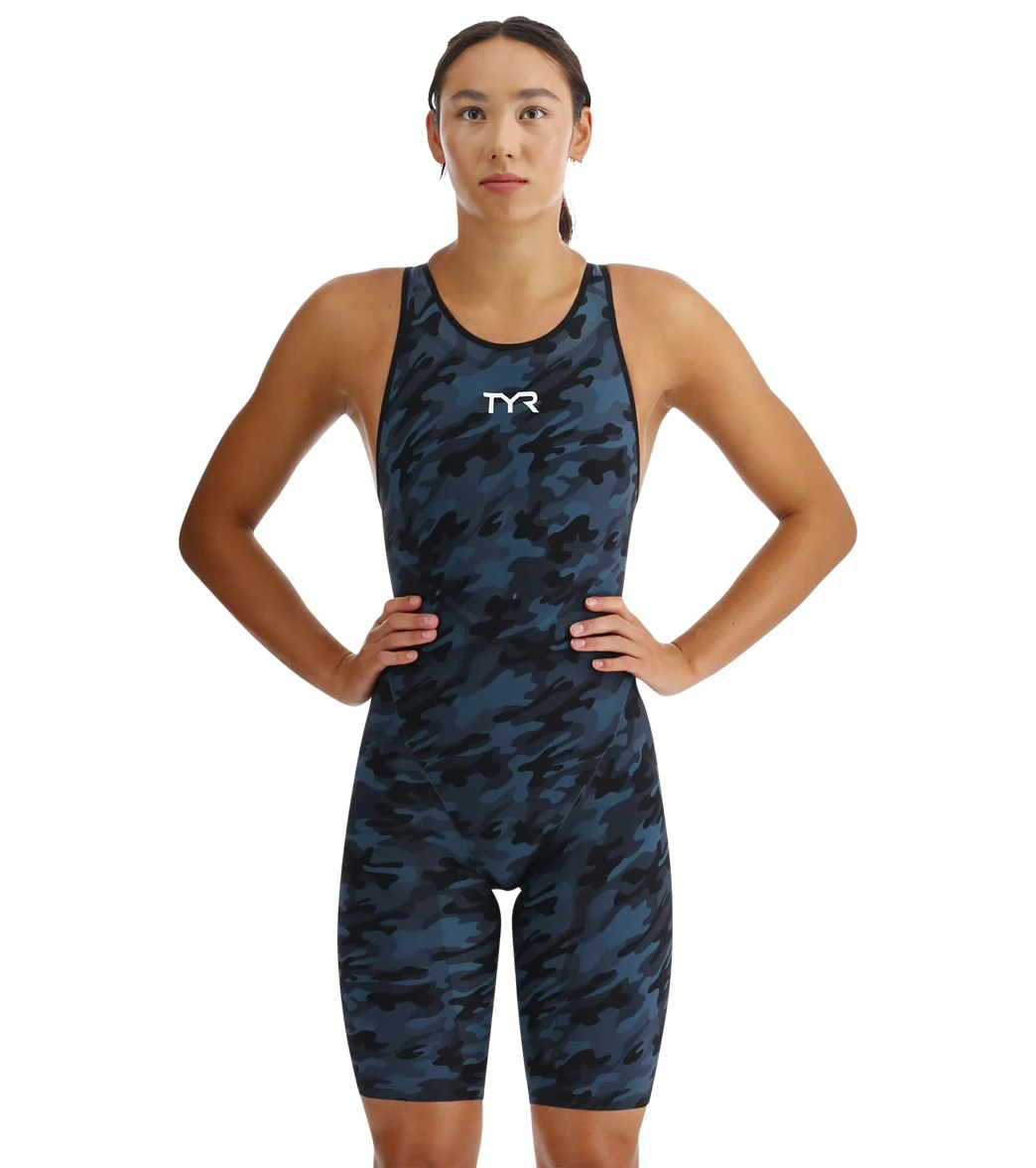 TYR Women's Venzo Camo Closed Back Tech Suit Swimsuit - Image 10