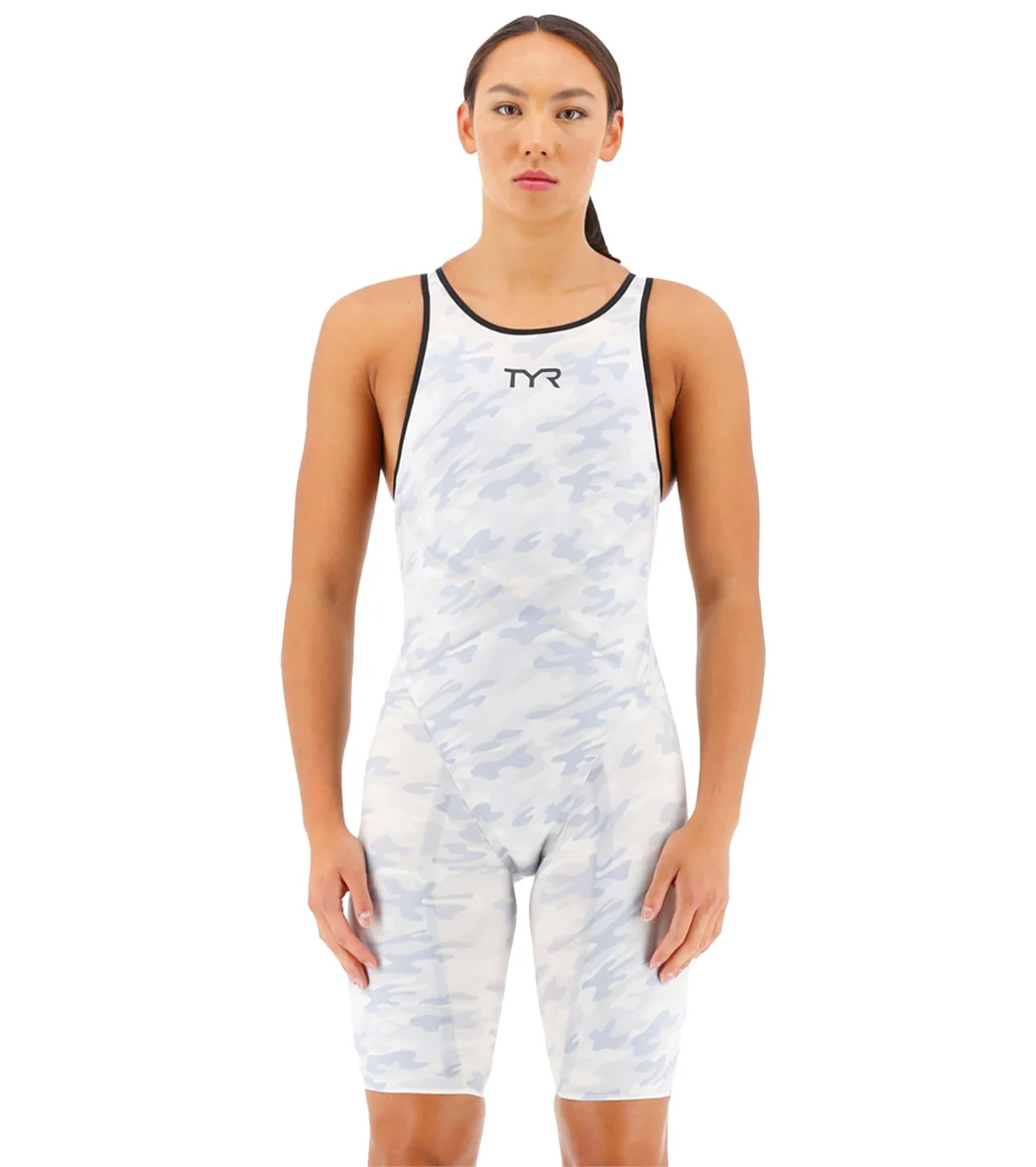 TYR Women's Venzo Camo Closed Back Tech Suit Swimsuit - Image 8