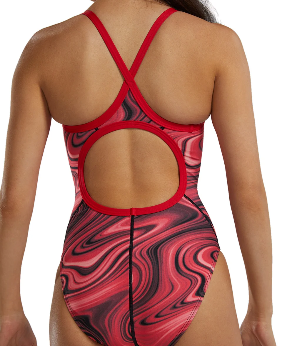 TYR Women's Vitality Durafast Elite Diamondfit One Piece Swimsuit - Image 28