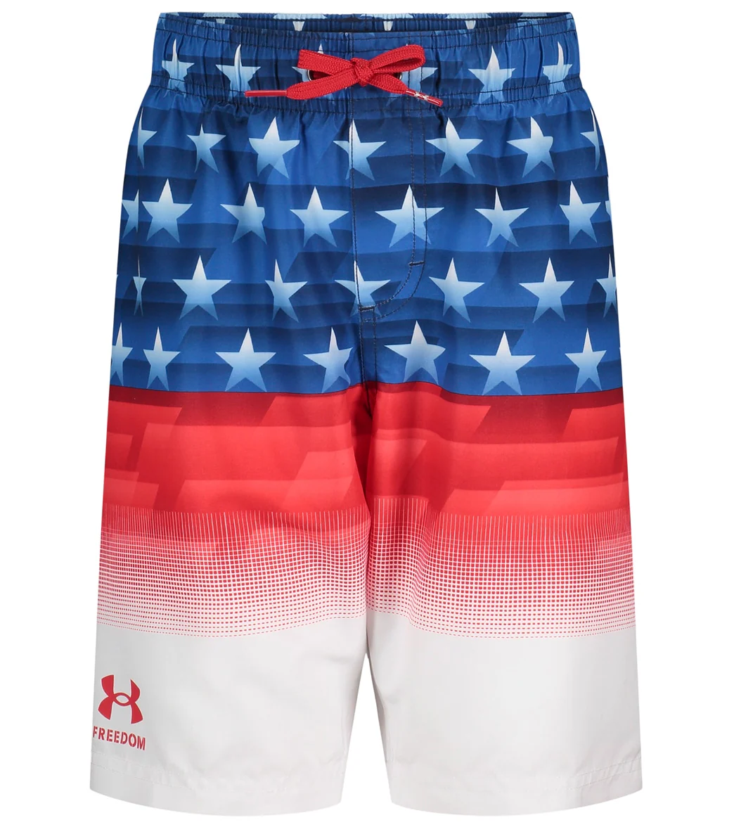 Under Armour Boys' Americana Volley Short (Little Kid, Big Kid) - Image 4