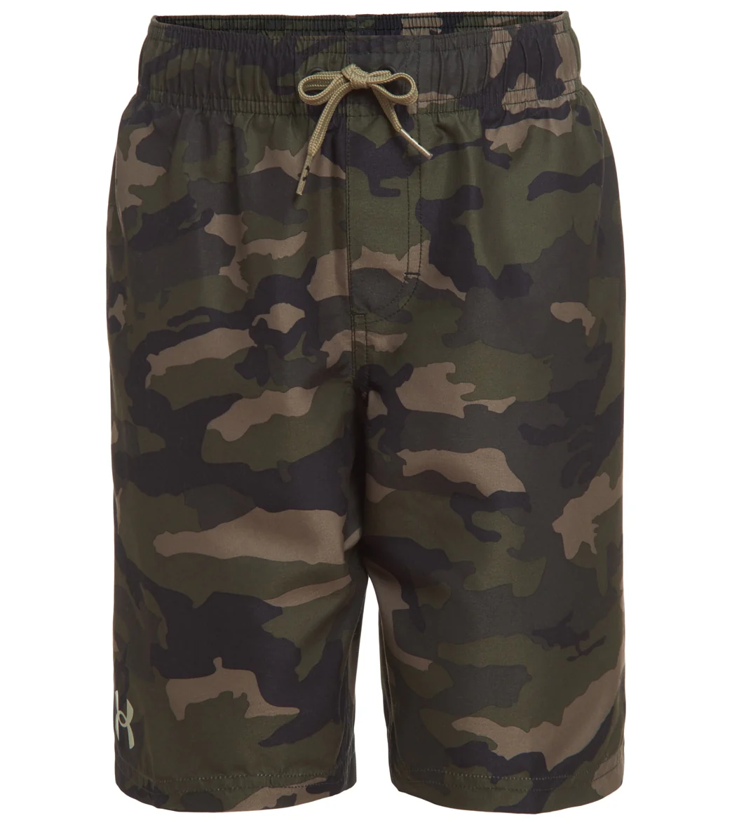 Under Armour Boys' Hyper Woodland Volley Short (Little Kid, Big Kid) - Image 6