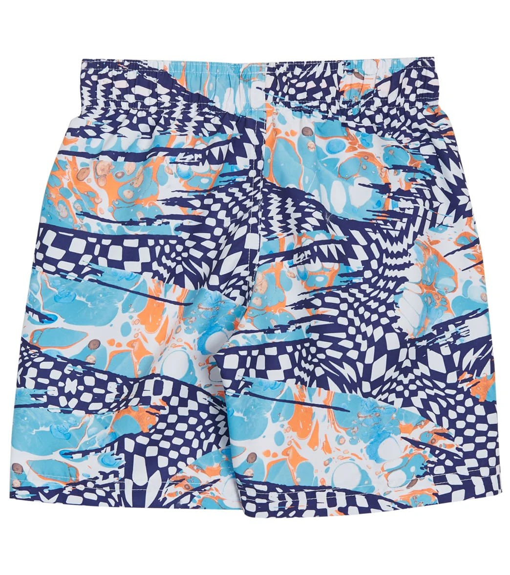 Under Armour Boys' UA Checker Mash Volley Shorts (Big Kid) - Image 2
