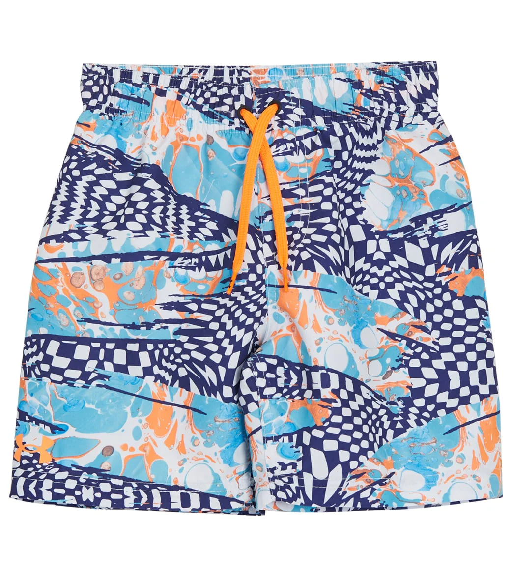 Under Armour Boys' UA Checker Mash Volley Shorts (Big Kid) - Image 5