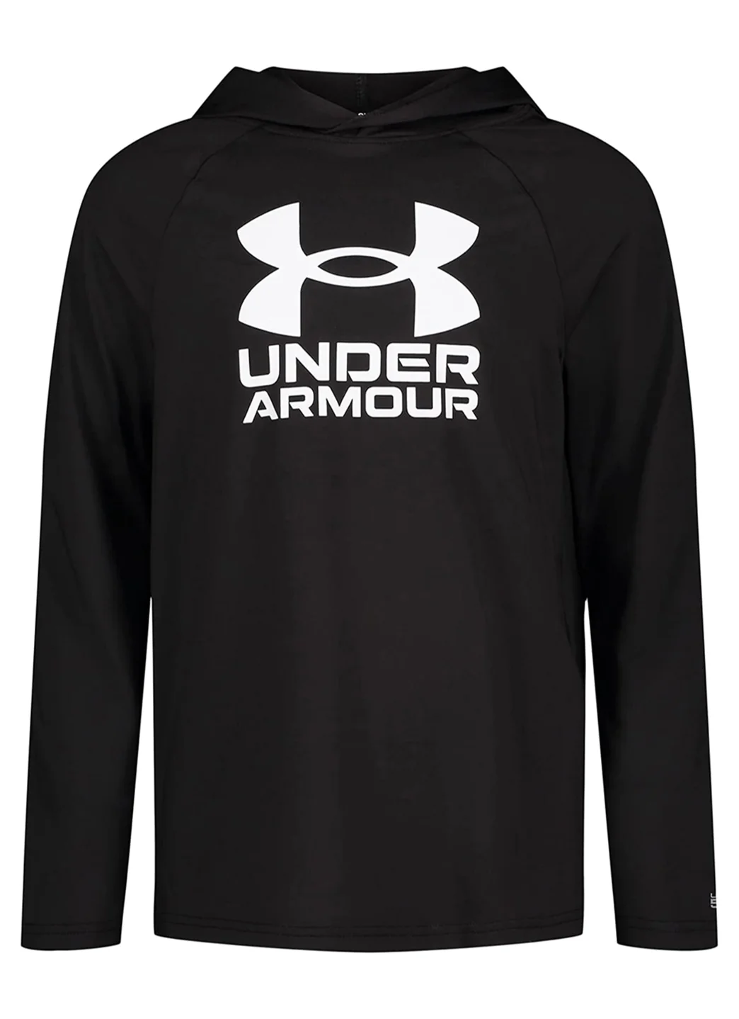 Under Armour Boys' UA Hooded Long Sleeve UPF Shirt (Little Kid) - Image 6
