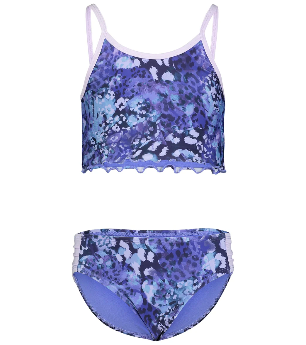 Under Armour Girls' UA Animal Tropic Two Piece Midkini Set (Big Kid) - Image 5