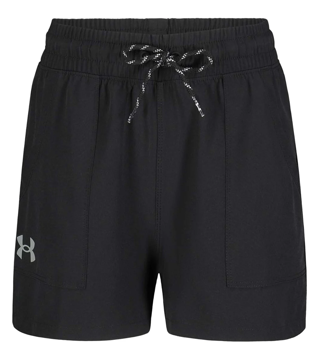 Under Armour Girls' UA Base UPF Shorts (Big Kid) - Image 4