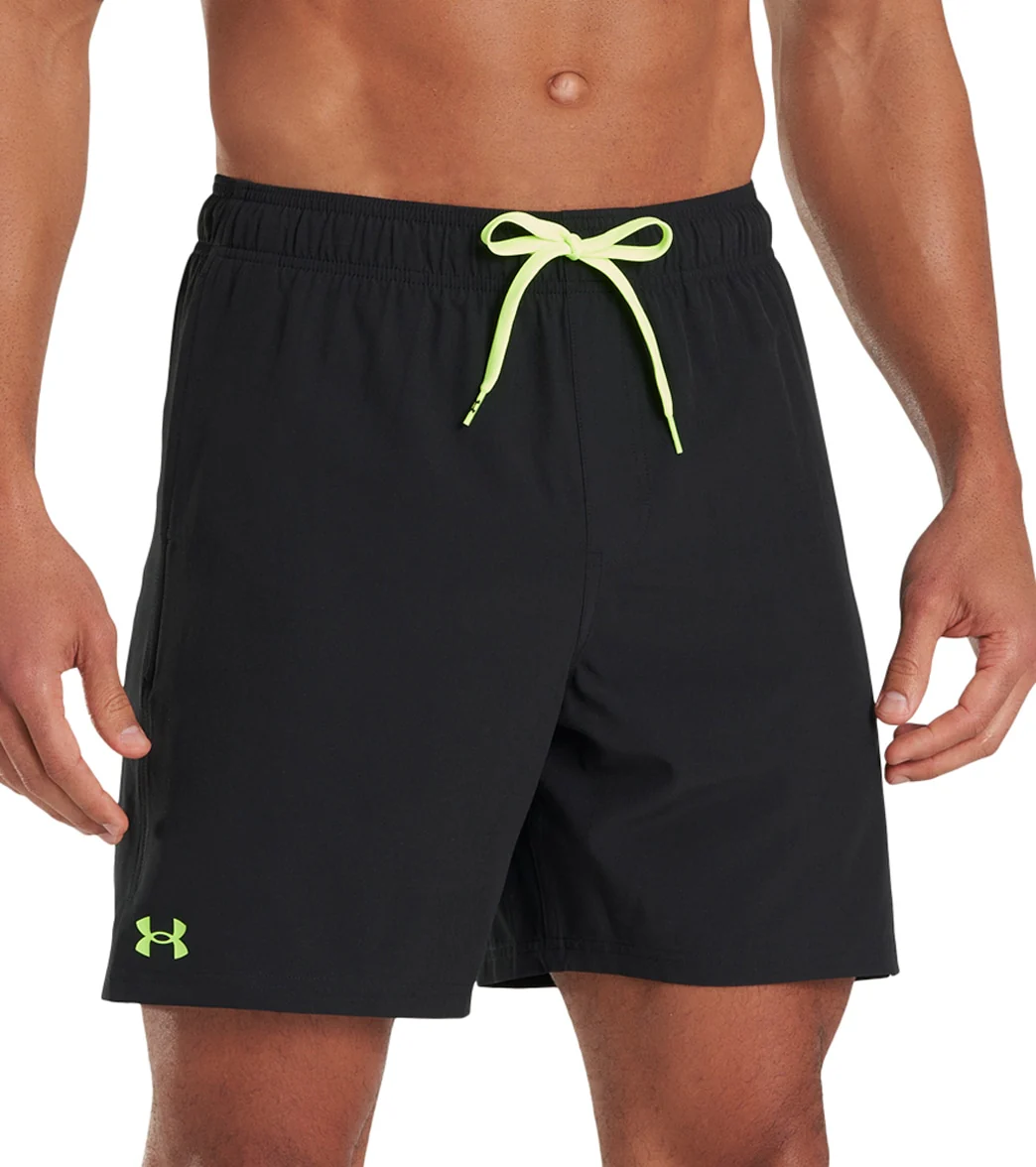 Under Armour Men's 18" Solid Compression Swim Trunks - Image 14