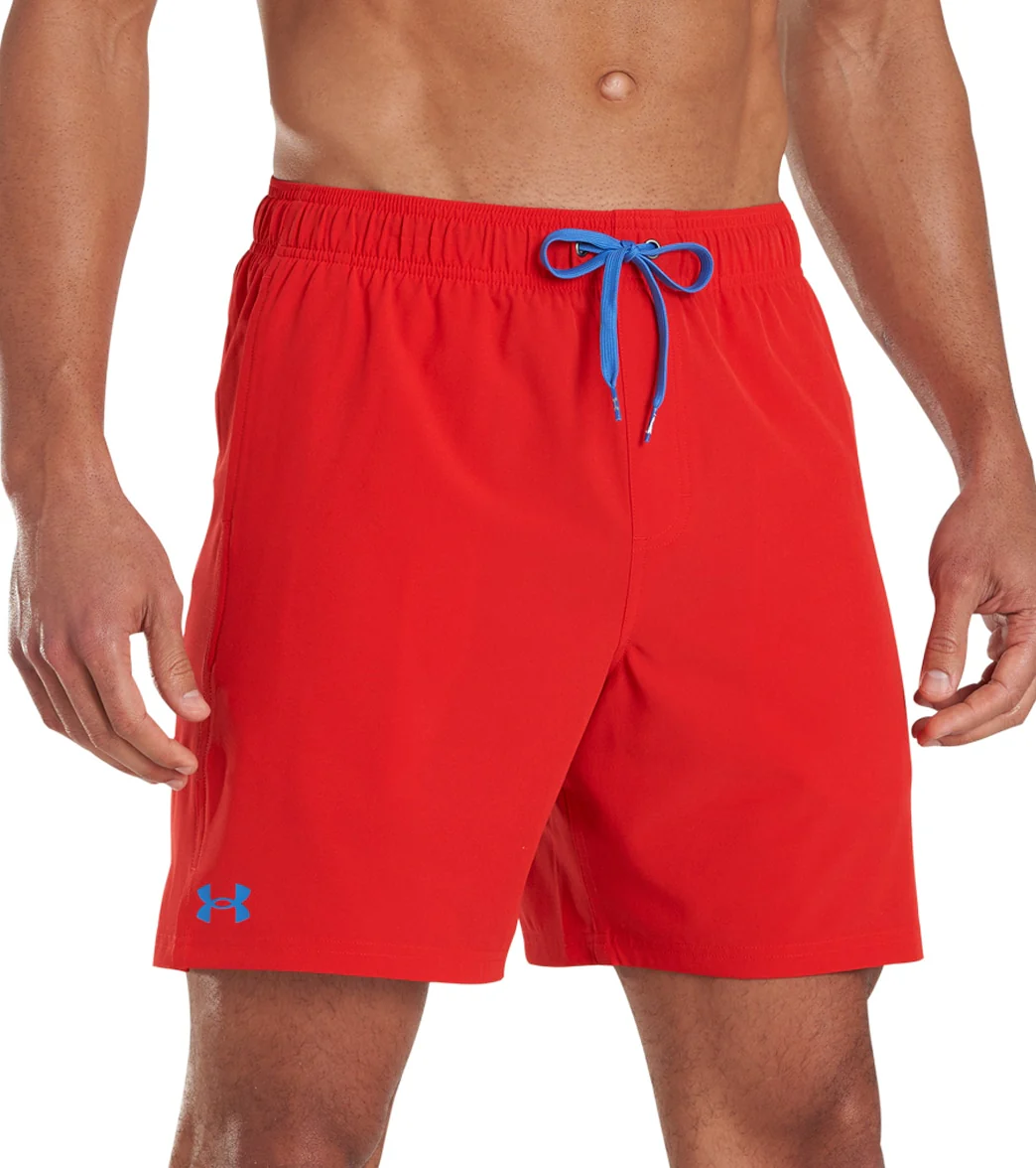 Under Armour Men's 18" Solid Compression Swim Trunks - Image 3