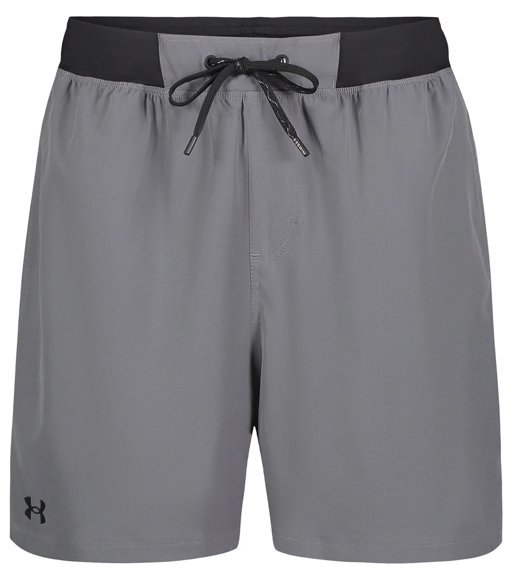 Under Armour Men's UA Comfort Waistband Notch Swim Shorts - Image 15