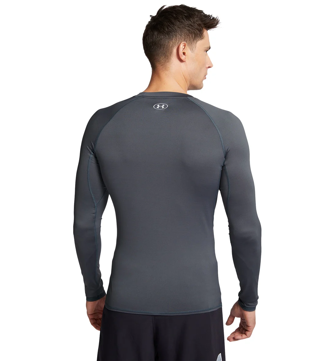 Under Armour Men's UA Long Sleeve Core Rash Guard - Image 2