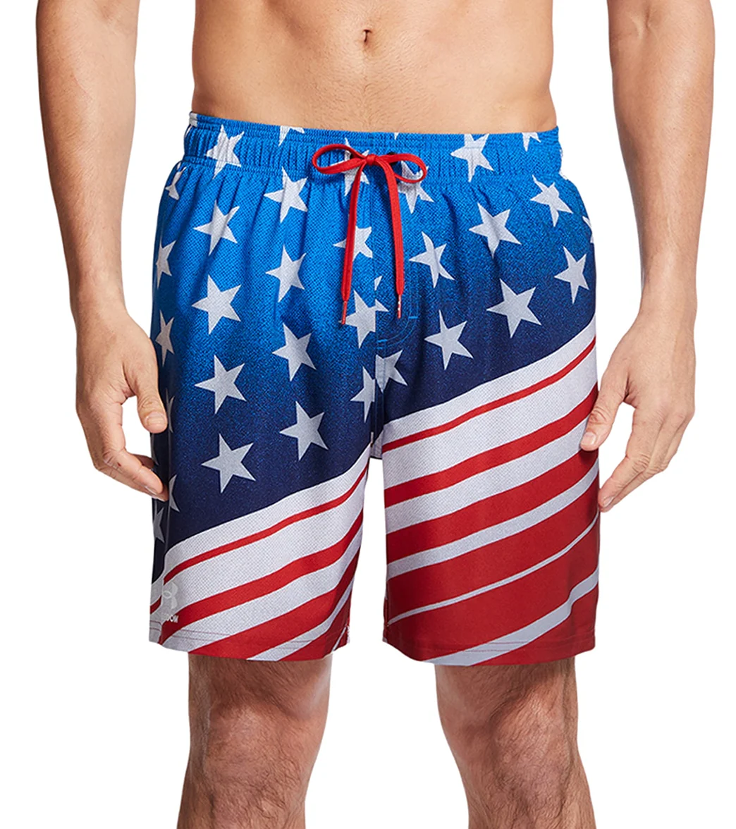 Under Armour Men's UA Stars & Stripes Swim Trunks - Image 11