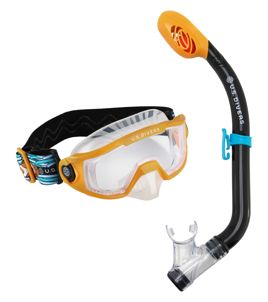 U.S. Divers Avila Jr Combo Clownfish 2pc Snorkel (Youth 6+) - Image 8