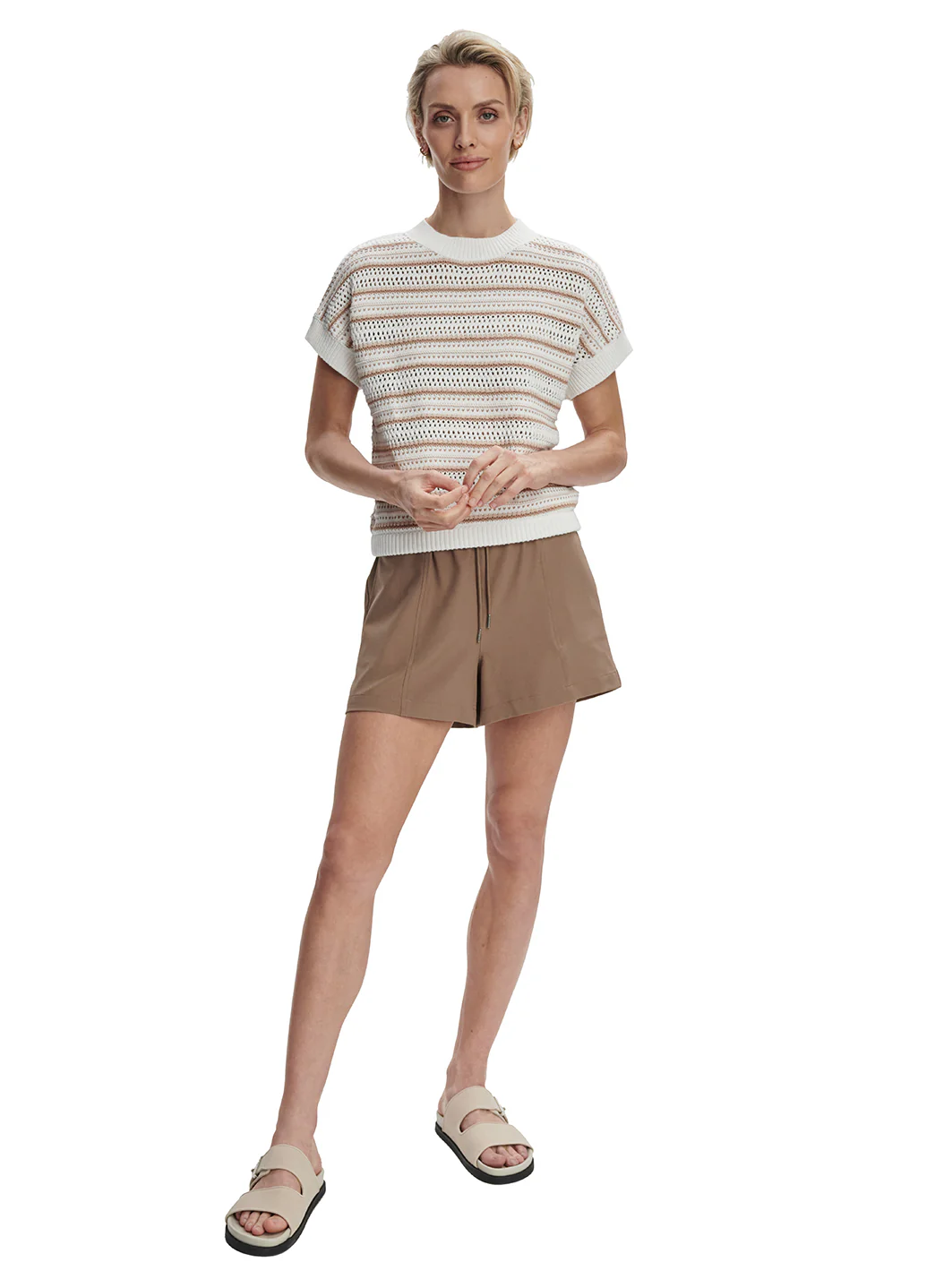 Varley Ciara Stripe Knit Top - Image 5