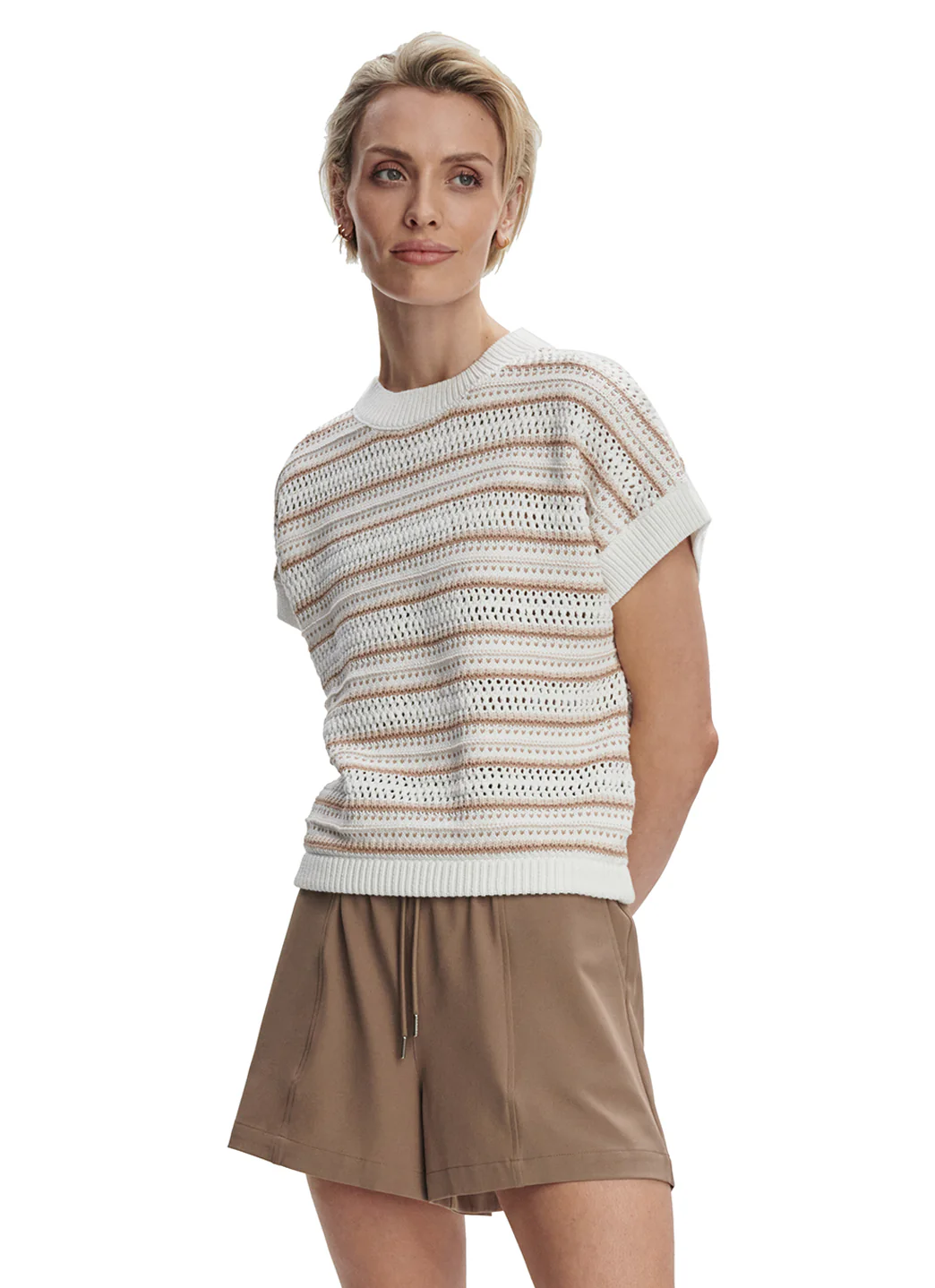 Varley Ciara Stripe Knit Top - Image 6